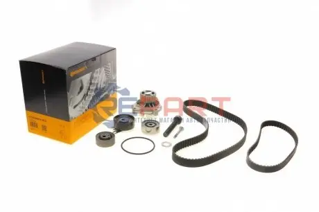 Фото Комплект ГРМ + ТНВД + помпа Audi A6 2.5TDI 94-97 (26.5x122z/21.1x80z) Contitech (CT939WP9PRO) зображення 1