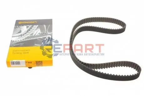 Ремінь ГРМ Renault Kangoo 1.9D 98- Contitech CT949 Купити в Україні