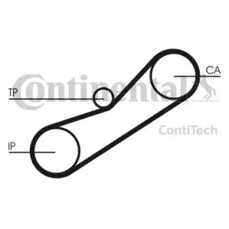 Ремень ГРМ (набор) Contitech CT950K1 Купить в Украине