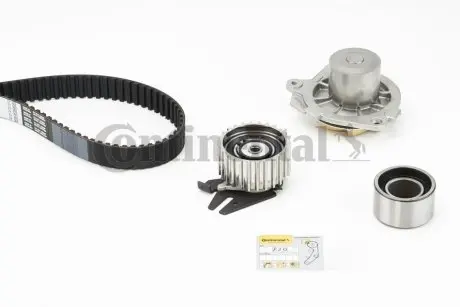 Комплект ГРМ (ремінь + ролик + водяний насос) ALFA ROMEO 147, 156, 159, 166 FIAT BRAVO II, CROMA, DOBLO, MAREA, PUNTO LANCIA KAPPA, LYBRA, THESIS 1.9D/2.0/2.4D 09.97 Contitech CT968WP1