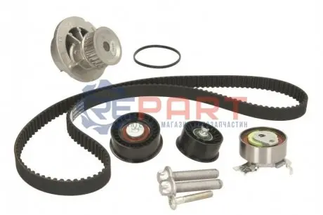 Фото 1 — Комплект ГРМ + помпа Opel Astra G/Vectra C/Combo 1.4/1.6 98- (20x162z) Contitech (CT975WP1) Фото Комплект ГРМ + помпа Opel Astra G/Vectra C/Combo 1.4/1.6 98- (20x162z) Contitech (CT975WP1) зображення 1