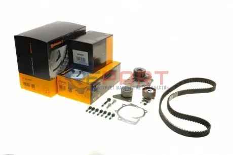 Фото 1 — Комплект ГРМ + помпа Ford Focus/Kuga/Mondeo/Volvo S40/S60/XC60/XC70/XC90 2.0/2.5 05-15 (23x142z) Contitech (CT979WP2) Фото Комплект ГРМ + помпа Ford Focus/Kuga/Mondeo/Volvo S40/S60/XC60/XC70/XC90 2.0/2.5 05-15 (23x142z) Contitech (CT979WP2) зображення 1