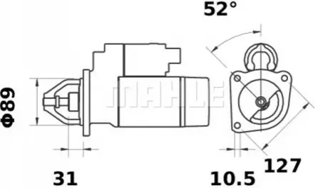 Болт шестерні колінчастого вала BMW 1 (E87), 3 (E46), 3 (E90), 3 (E91), 5 (E60), 5 (E61), X3 (E83) 2.0D 09.01-06.12 Contitech MS44 Купити в Україні