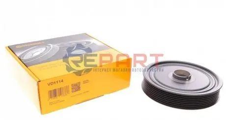 Фото Шків колінвалу Renault Trafic/Opel Vivaro 2.5 dCi 00- (7PK) Contitech (VD1114) зображення 1