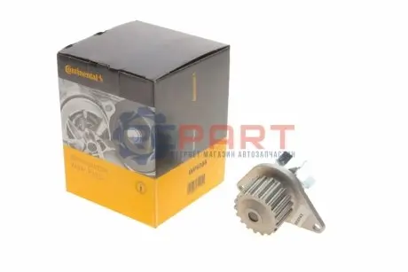 Насос охолоджуючої рідини, з ущільненням CITROEN C2, C3 I, C4, C4 I PEUGEOT 1007, 206, 207, 307 1.4 10.03 Contitech WP6088 Купити в Україні