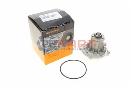 Насос охолоджуючої рідини, з ущільненням AUDI A4 B5, A6 C4, A6 C5, CABRIOLET B3 SEAT AROSA SKODA FELICIA I, FELICIA II VW CADDY II, LUPO I, PASSAT B3/B4, PASSAT B5 1.7D/1.9D/1.9DH 10.93-07.05 Contitech WPS3010 Купити в Україні