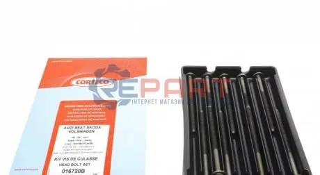 Болти головки (к-кт 10шт.) VW Caddy II/III 1.4i CORTECO 016720B Купити в Україні