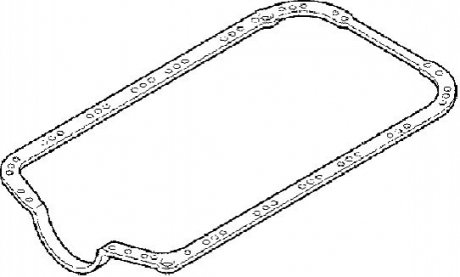 Прокладка масляного поддона - (11251P0A000, 11251P45G00, 11251PT0000) CORTECO 028091P