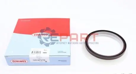 Фото Сальник колінвалу (задній) Fiat Ducato/Renault Master/Iveco DailyII 2.5D 80-02 (100x118x10) CORTECO (12014727B) зображення 1