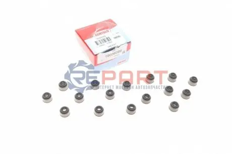 Сальник клапана (впуск/випуск) Toyota Avensis/Corolla/Rav4 1.4/1.6/1.8 99-12 (к-кт 16шт.) CORTECO 19036089 Купити в Україні