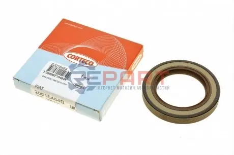Сальник розподільчого валу (48x72/72x10) CITROEN C25 PEUGEOT J5 2.5D 09.81-03.94 CORTECO 20015464B Купити в Україні