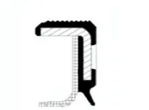 Ущільнювальне кільце вала, кулачковий вал CORTECO 20033856B Купити в Україні