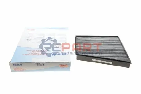 Фільтр салону MB E-class (W211) 02-08 (вугільний/антиалергенний) CORTECO 21652865