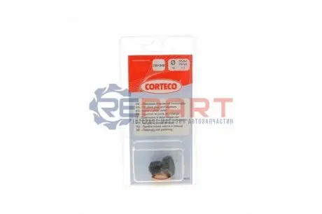 Болт зливу оливи + шайба VW Caddy/T4 -03 (M14x1.5) CORTECO 220124S