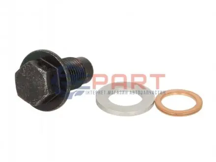 Болт зливу оливи Toyota Yaris/Citroen C1/Peugeot 107/108 1.0-1.33 02- (M12x1.25) CORTECO 220142S Купити в Україні