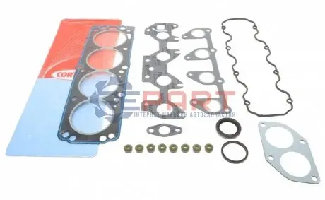Комплект прокладок (верхній) Daewoo Lanos 1.5 97- CORTECO 417907P Купити в Україні