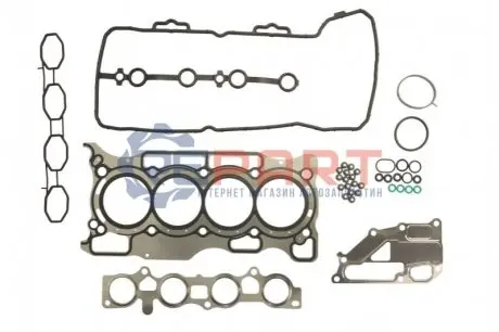 Комплект прокладок двигуна (верх) NISSAN CUBE, JUKE, MICRA C+C III, MICRA III, NOTE, NV200 / EVALIA, QASHQAI I, TIIDA 1.6 05.05 CORTECO 418796P