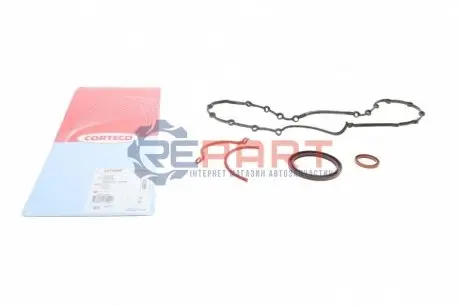 Комплект прокладок двигуна (низ) DACIA SANDERO RENAULT CLIO II, KANGOO, KANGOO EXPRESS, MEGANE I, MEGANE I CLASSIC, MEGANE I COACH, MEGANE SCÉNIC, SCENIC I 1.4/1.6 01.96 CORTECO 427999P Купити в Україні