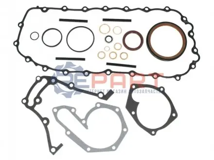 Комплект прокладок двигуна (низ) VOLVO S40 I, V40 MITSUBISHI CARISMA, SPACE STAR NISSAN INTERSTAR, PRIMASTAR, PRIMERA OPEL VIVARO A RENAULT CLIO II, ESPACE III, ESPACE IV 1.8/1.9D/2.0 03.95 CORTECO 428401P Купити в Україні