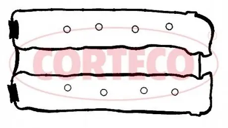 Ущільнення, кришка голівки циліндра CORTECO 440474P Купити в Україні