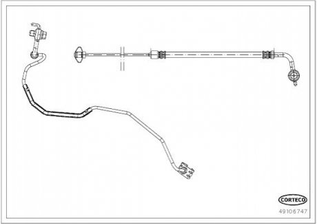 Автозапчасть CORTECO 49106747