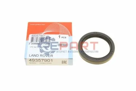 Сальник півосі (R) Land Rover Freelander 06-14 CORTECO 49357901 Купити в Україні