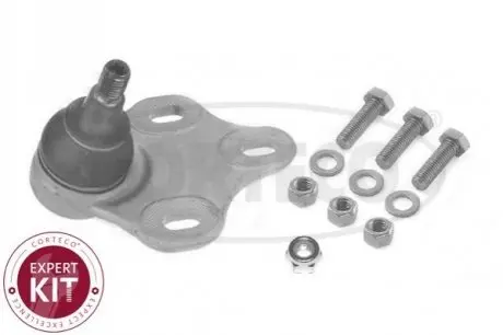 Опора кульова (передня/знизу/L) Audi TT 06-14 CORTECO 49396001