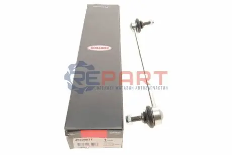 Тяга стабілізатора (переднього) Renault Duster 11-/Dacia Duster 10 CORTECO 49398531