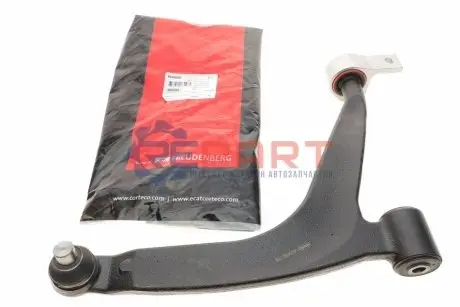 Важіль підвіски (передній/знизу) (R) Citroen Berlingo/Xsara 97-11/Peugeot Partner 00-15 (попер.) CORTECO 49398582