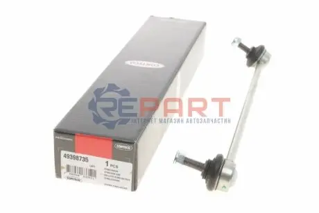Тяга стабілізатора (переднього) (L) Peugeot 207/208/301 06 CORTECO 49398735