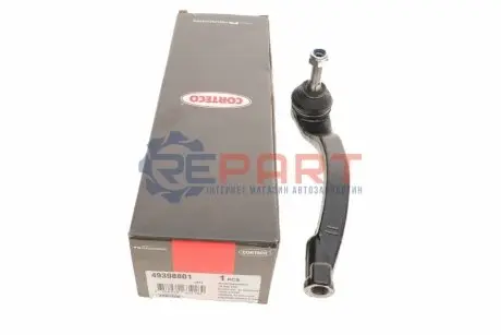 Наконечник тяги рульової (L) Renault Megane II/Scenic II 02 CORTECO 49398801