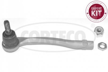 Наконечник рулевой тяги (R) Peugeot 508 10-18 (L=197mm) CORTECO 49401894