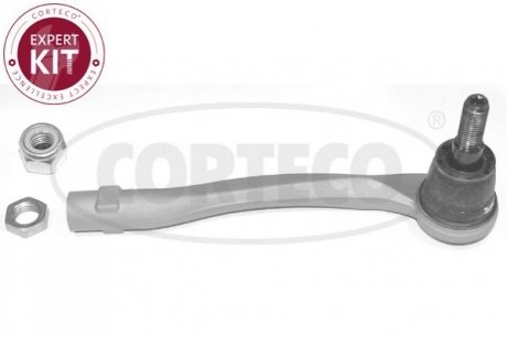 Наконечник рулевой тяги (L) Peugeot 508 10-18 (L=197mm) CORTECO 49401895