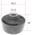 Сайлентблок важеля (переднього/ззаду) Chevrolet Aveo 06 CORTECO (49405651) зображення 2