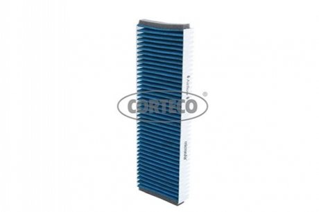 Фильтр воздуха салона (PM 2.5) CB1139 A6 2.0TDI /BLUE, antyalergiczny/ - (4F0898439C, 4F0898438B, 4F0898438A) CORTECO 49408727 (фото 1)