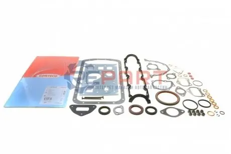 Комплект прокладок (повний) Citroen Berlingo 1.8D/1.9TD 96- CORTECO 497381P Купити в Україні