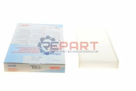 Фільтр салону Citroen C5/C6/Peugeot 407 04 CORTECO 80000807 Купити в Україні
