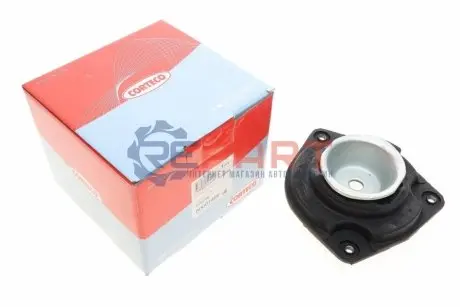 Подушка амортизатора (переднього) + підшипник Nissan Micra/Renault Clio 03- (R) CORTECO 80001499
