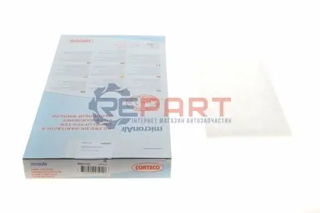 Фільтр салону MB Sprinter/VW Crafter 06- (верхній кондиціонер BEHR) CORTECO 80001728