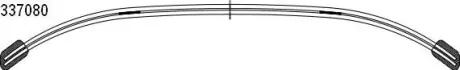 Ресора задняя 2-листовая DB Sprinter 208-316/VW LT 28-35 (100/650/650, 25mm) CS Germany 1033708000 Купить в Украине