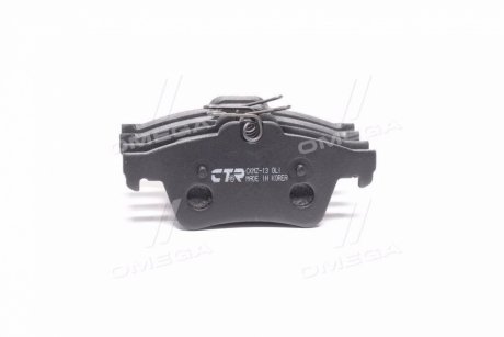 Колодки тормозные FORD FOCUS MAZDA 3,5 OPEL VECTRA C, RENAULT LAGUNA задн. (выр-во) CTR CKMZ13 (фото 1)