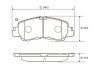 Колодки тормозов Mitsubishi Eclipse Cross 17-перед. OLD CKM-79 (выр-во) CTR GK1448 (фото 1)