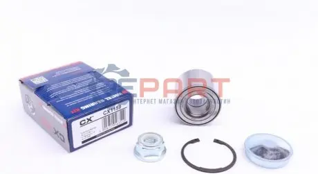 Підшипник маточини (задньої) Renault Clio IV 12- (29.9x62x48) CX CX1159 Купити в Україні