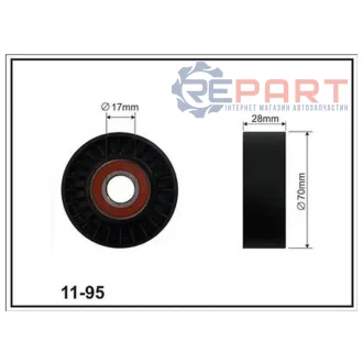 Подшипник ступицы (передней) Audi A4/A5/A6/Q5 15- (+ABS) CX CX1195