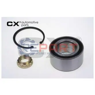 Фото Підшипник маточини (передньої) BMW 3 (E90/E91/E92)/5 (E60/E61)/X3 (E83)/X5 (E53) 00- (49x90x45) CX (CX730) зображення 1