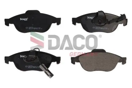 Колодки гальмівні (передні) Alfa Romeo 145/146/156/GT/GTV/Spider/Fiat Bravo 95-05 DACO Germany 320108