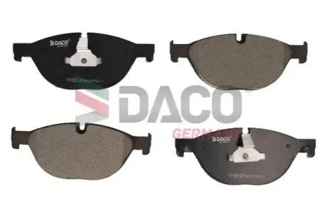 Колодки гальмівні (передні) BMW 5 (F07/F10/F11) 09-17/6 (F06/F13) 11-18/7 (F01/F02/F03/F04) 08-15 N20/N47/N52/N53/N55/N57/N63 DACO Germany 320323