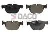 Колодки гальмівні (передні) BMW X4 (F26) 14-18/X5 (E70/F15/F85) 06-18/X6 (E71/E72/F16/F86) 08-19 DACO Germany (320326) зображення 1