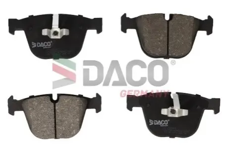Колодки гальмівні (задні) BMW 5 (E60)/X5 (E70/F15)/X6 (E71/E72) 3.0-4.4 08 DACO Germany 320327