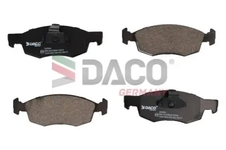 Комплект гальмівних колодок DACO Germany 320904